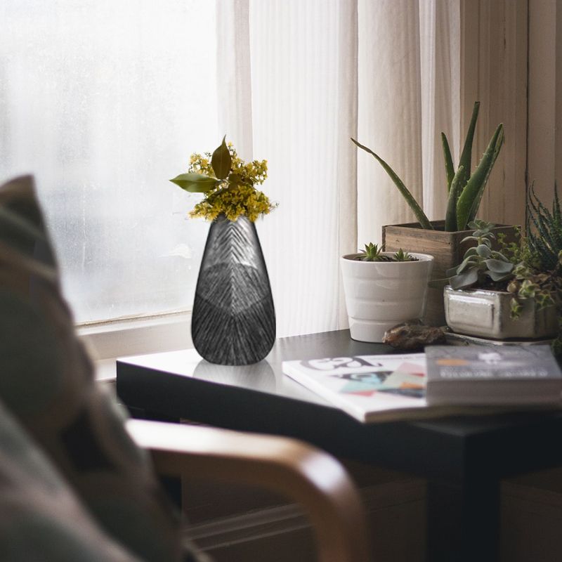 YZ04626BL-1SI GREY VASES