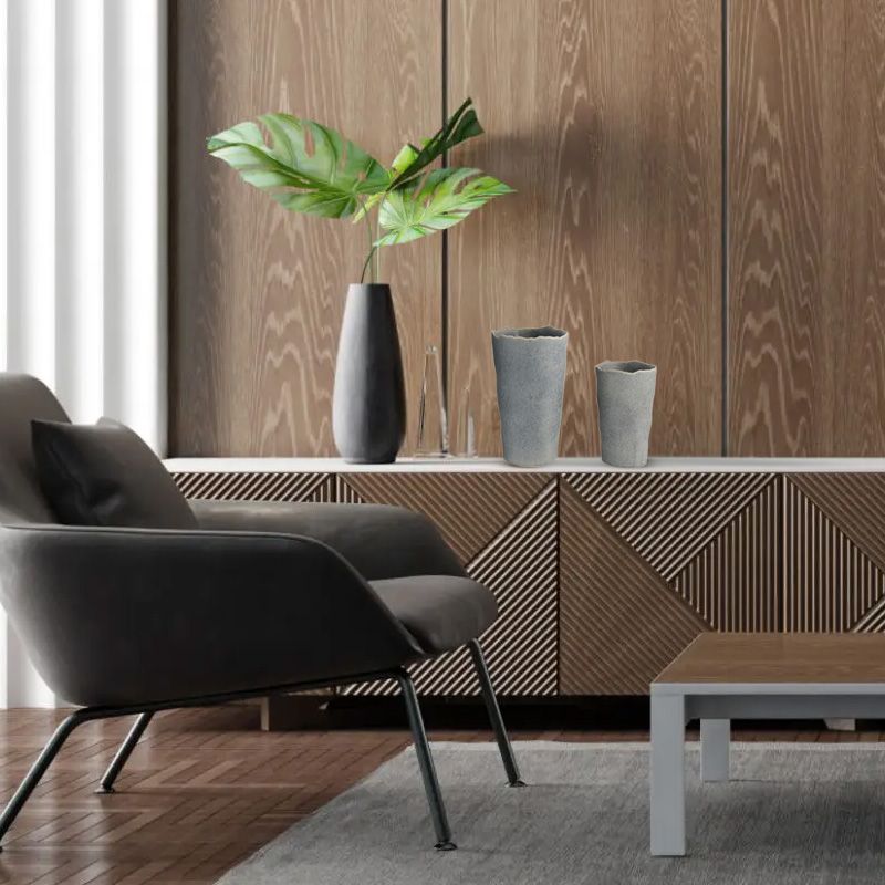 CAVA287 GREY VASES
