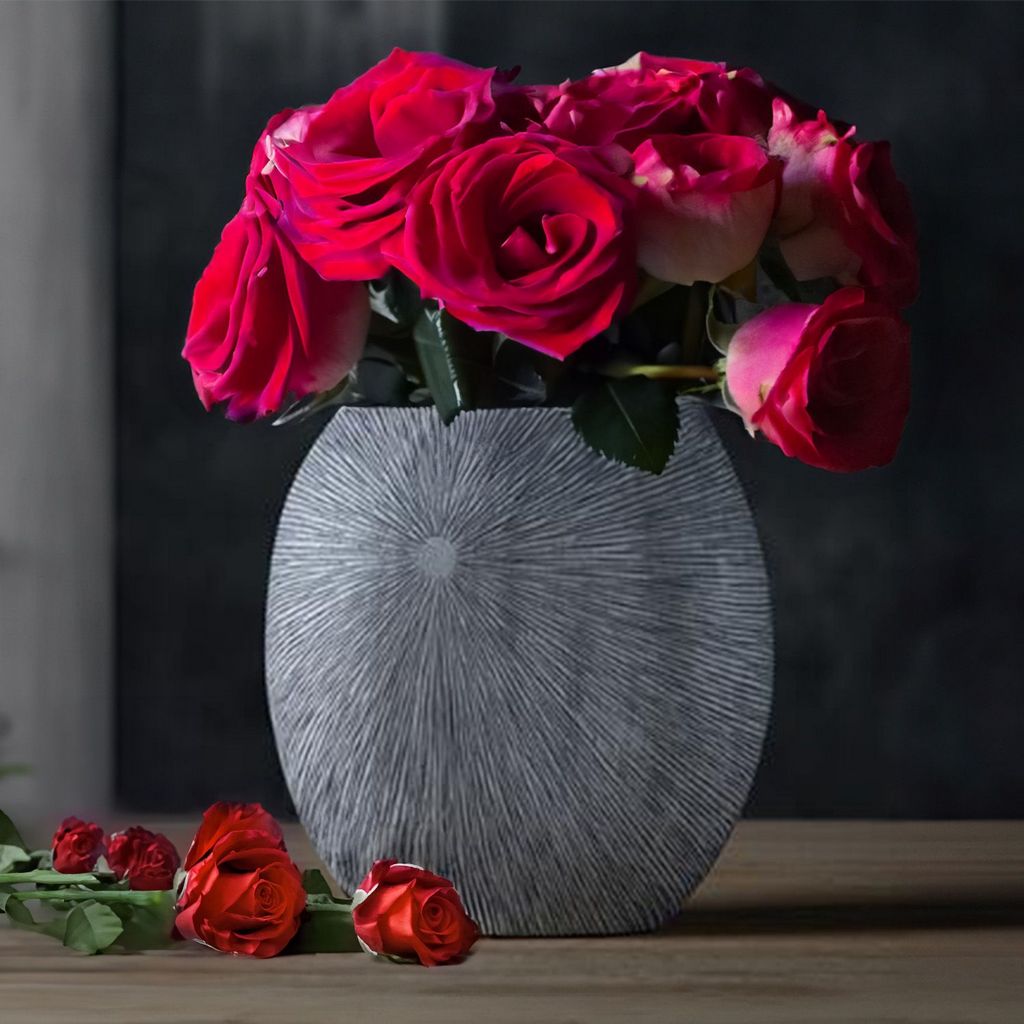 YZ02852G-3 GRAY VASES