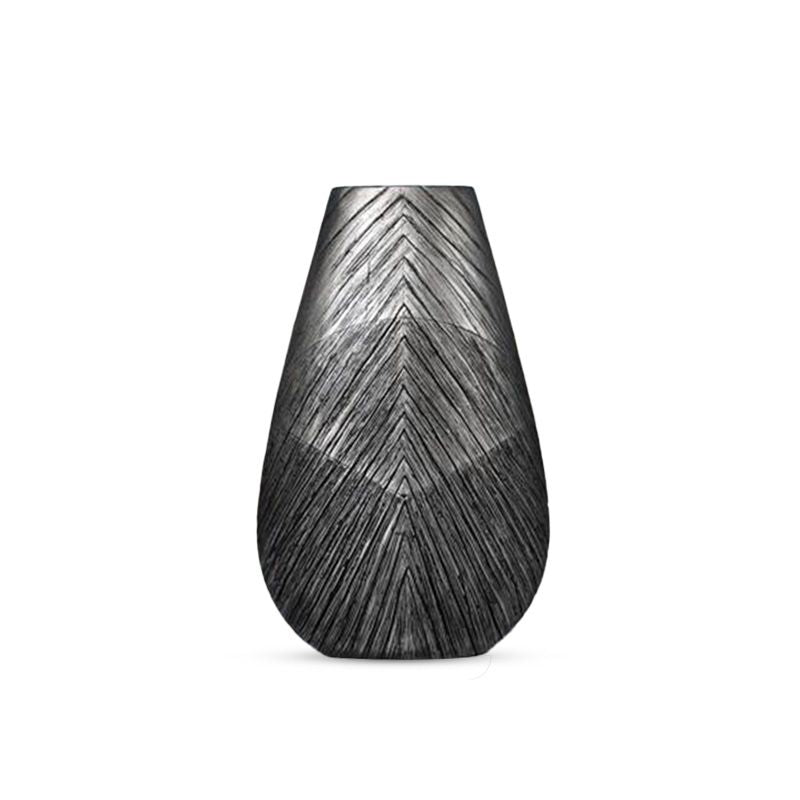 YZ04626BL-1SI GREY VASES