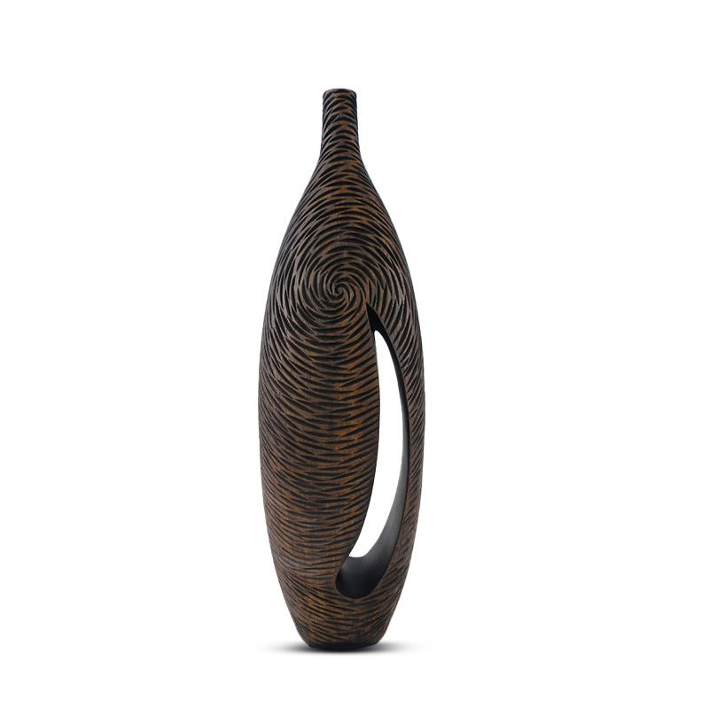 YZ02856BL-1 BROWN VASES