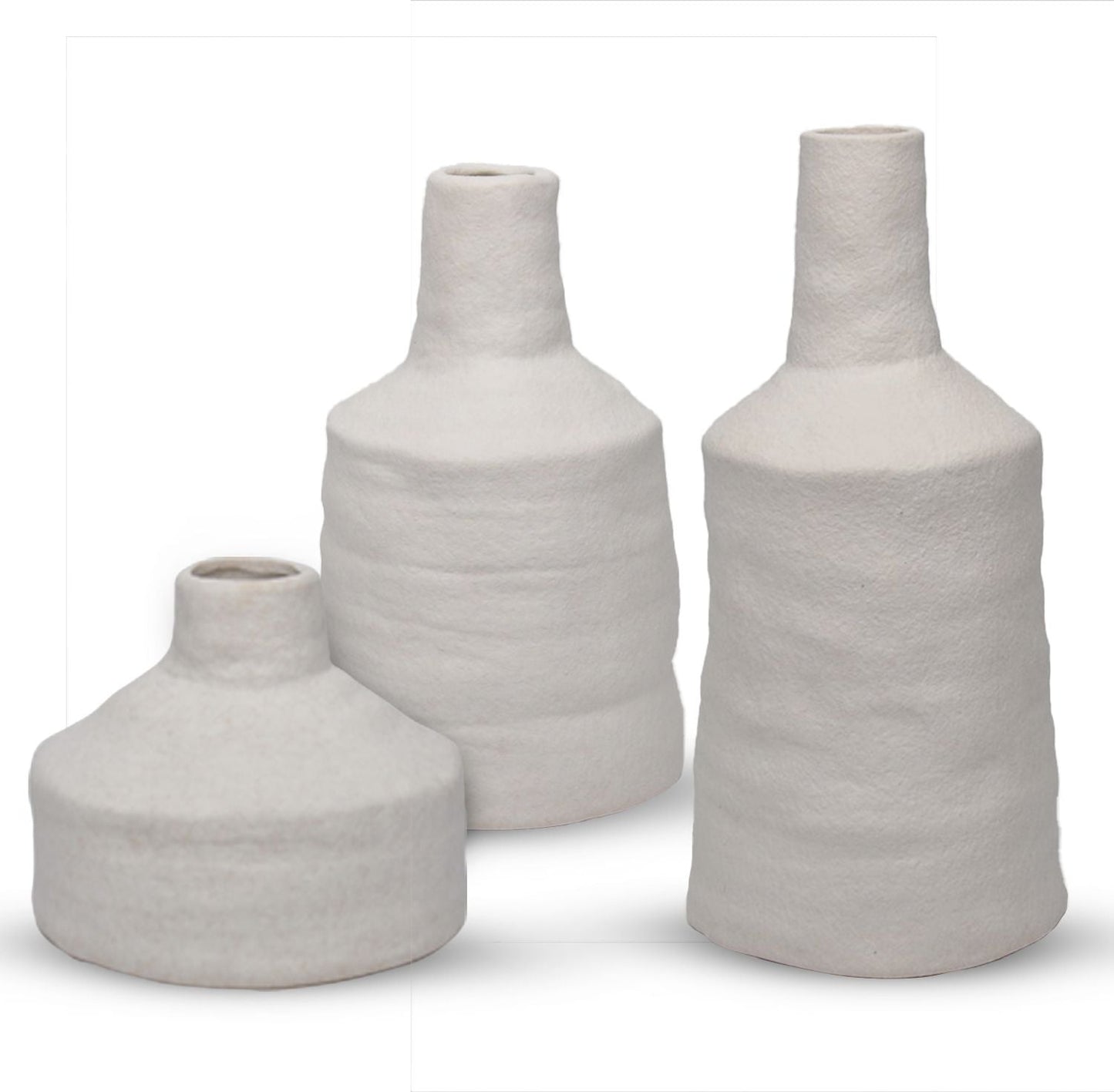 CEJA277 WHITE VASES