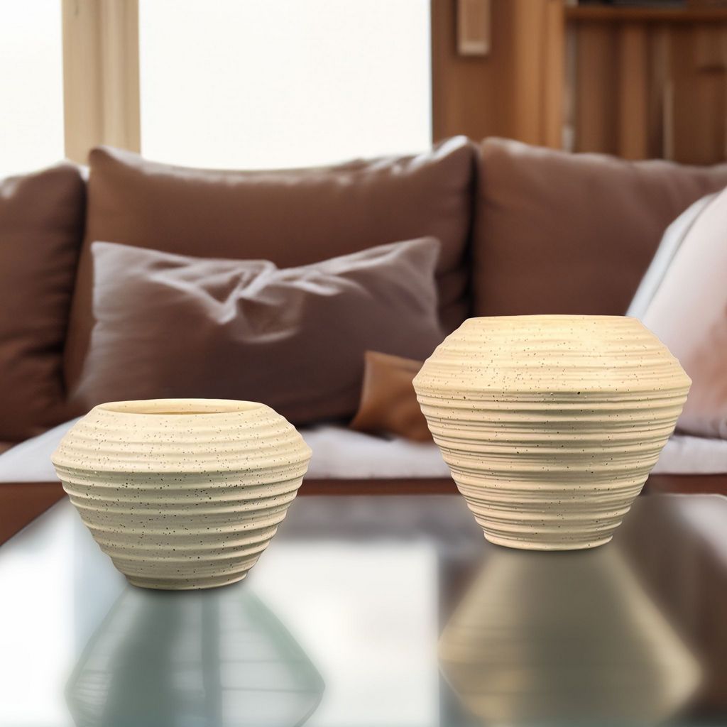 CESE331 BEIGE VASES