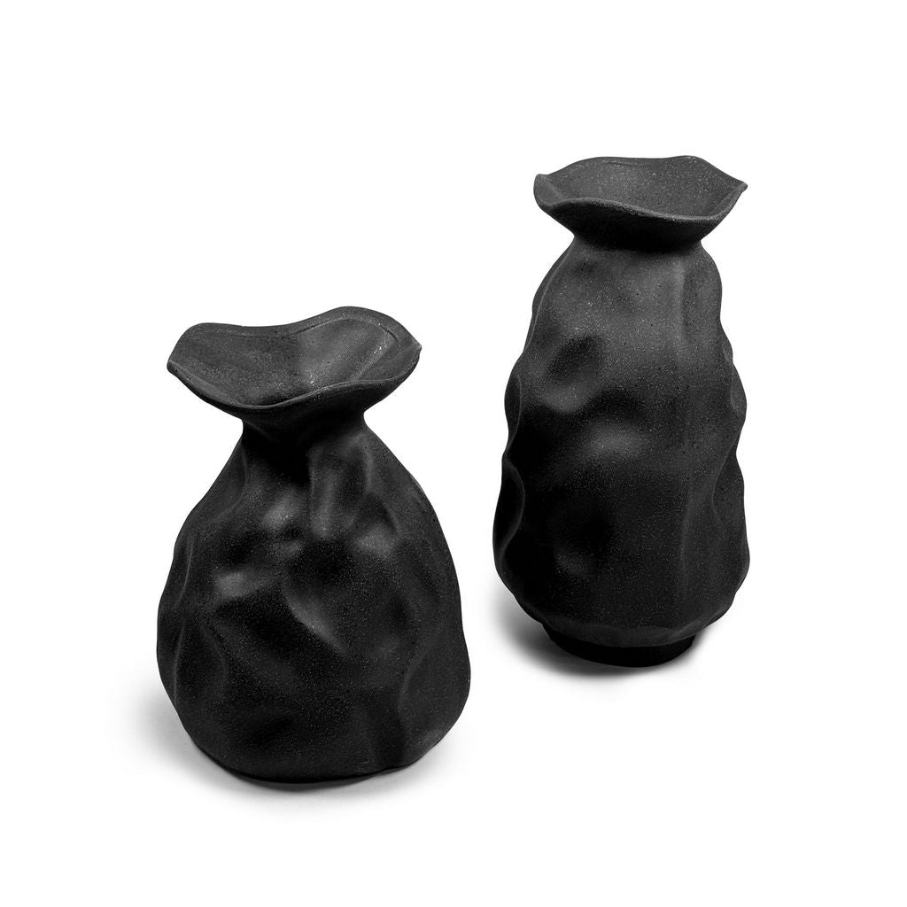 CESE334 BLACK VASES