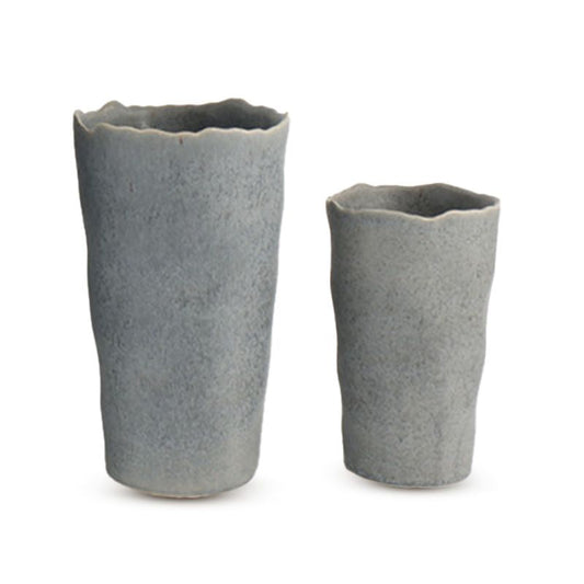 CAVA287 GREY VASES