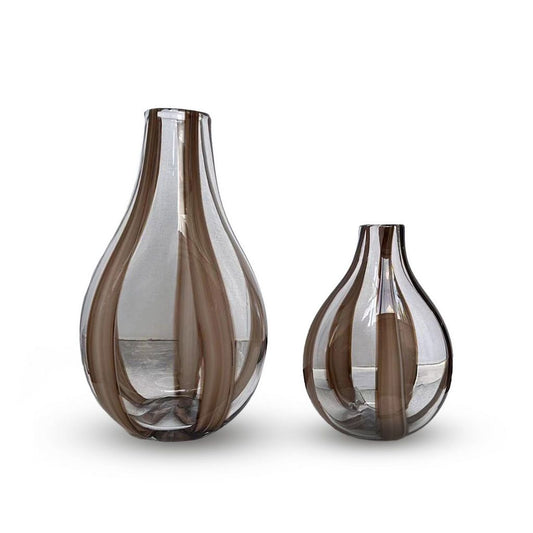 GV383 BROWN VASES