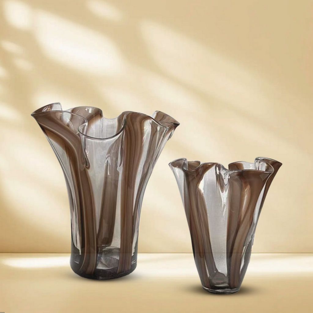 GV388 BROWN VASES