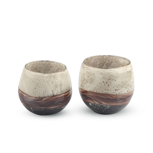 GD394 LIGHT BROWN VASES