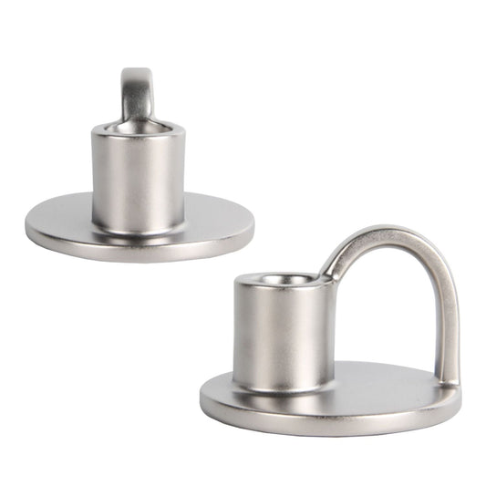 CECA370 MATT TITANIUM CANDLE HOLDERS