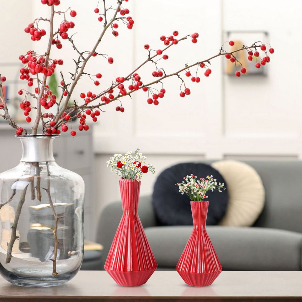 CEVA377 RED VASES