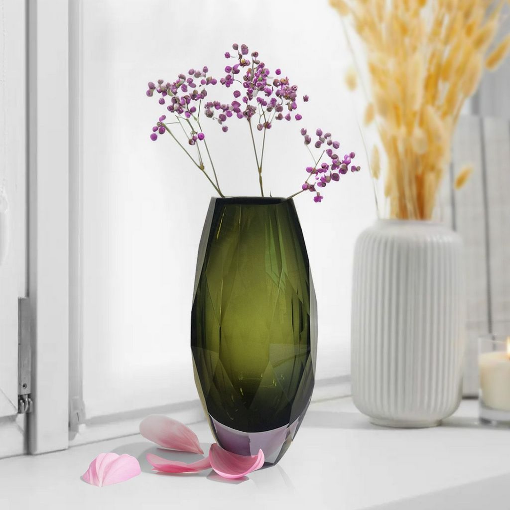 GV407 GREEN VASES