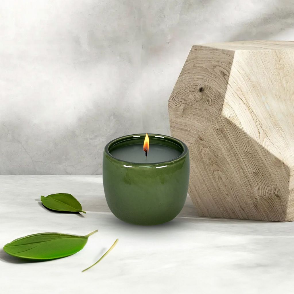 CECA299 GREEN CANDLES