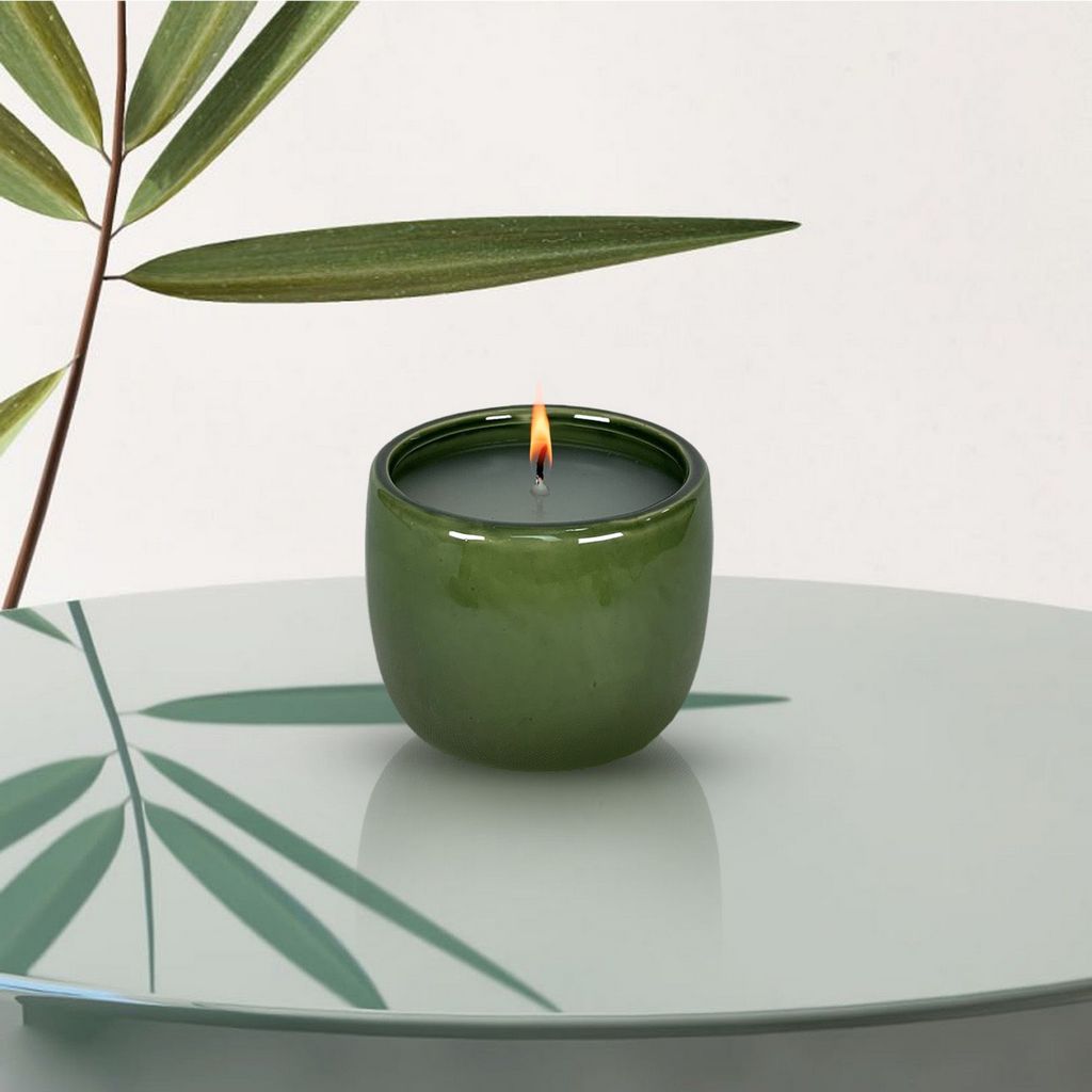 CECA299 GREEN CANDLES